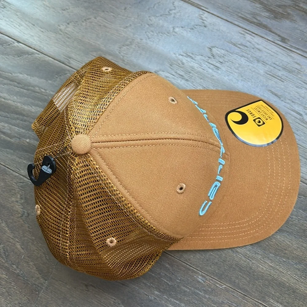 Carhartt Brown Mesh Back Hat - Picture 7 of 10